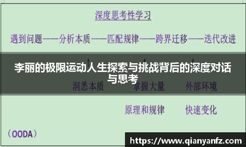 李丽的极限运动人生探索与挑战背后的深度对话与思考
